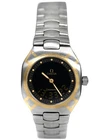 Omega Seamaster Polaris 386.0822 18k Gold & Steel Date 32MM Unisex Quartz Watch