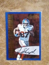 2018 Absolute Boss Hoggs Sterling Shepard Blue Auto GIANTS