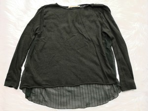 zara pleated sweatshirt