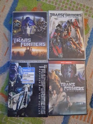 Transformer Collection ,1, Dark Of The Moon, Revenge Of The Fallen,  The Last...