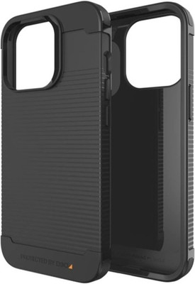 GEAR4 iPhone 13 Pro Hülle Havana D3O  Fallschutz Backcover SCHWARZ