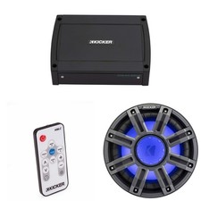 Kicker 51MWE104 - MWE 10-Inch Premium Marine Subwoofer Enclosure 4-ohm 48...