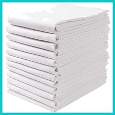 Ultra Soft 18-Pack 28x28 Cotton Flour Sack Towels - Lint-Free Kitchen Essential