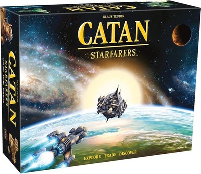 Catan Starfarers Brettspiel Strategiespiel für Kinder Erwachsene 14+ 3-4 Spieler