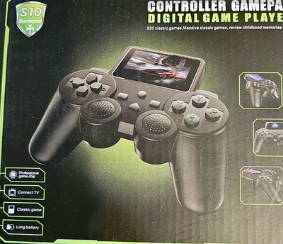 S10 Retro Games Controller, 520 In 1, Built-in 2.4'' Screen, PS Gamepad, 8bit New