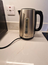 Midea 1.7L 3000W Stainless Steel Corded Electric Kettle Water Level Silver