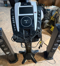 KaraokeVision Machine w/ Two Speakers and Two Microphones