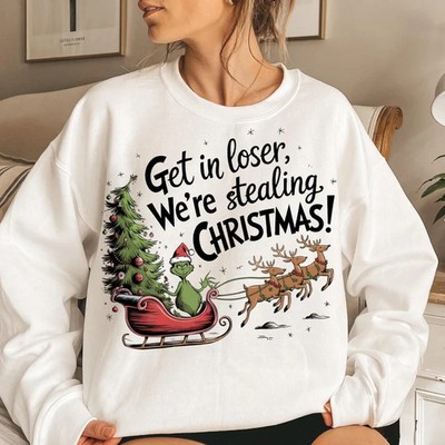 We're Stealing Christmas Sweatshirt, Christmas Sweatshirt, Christmas Santas