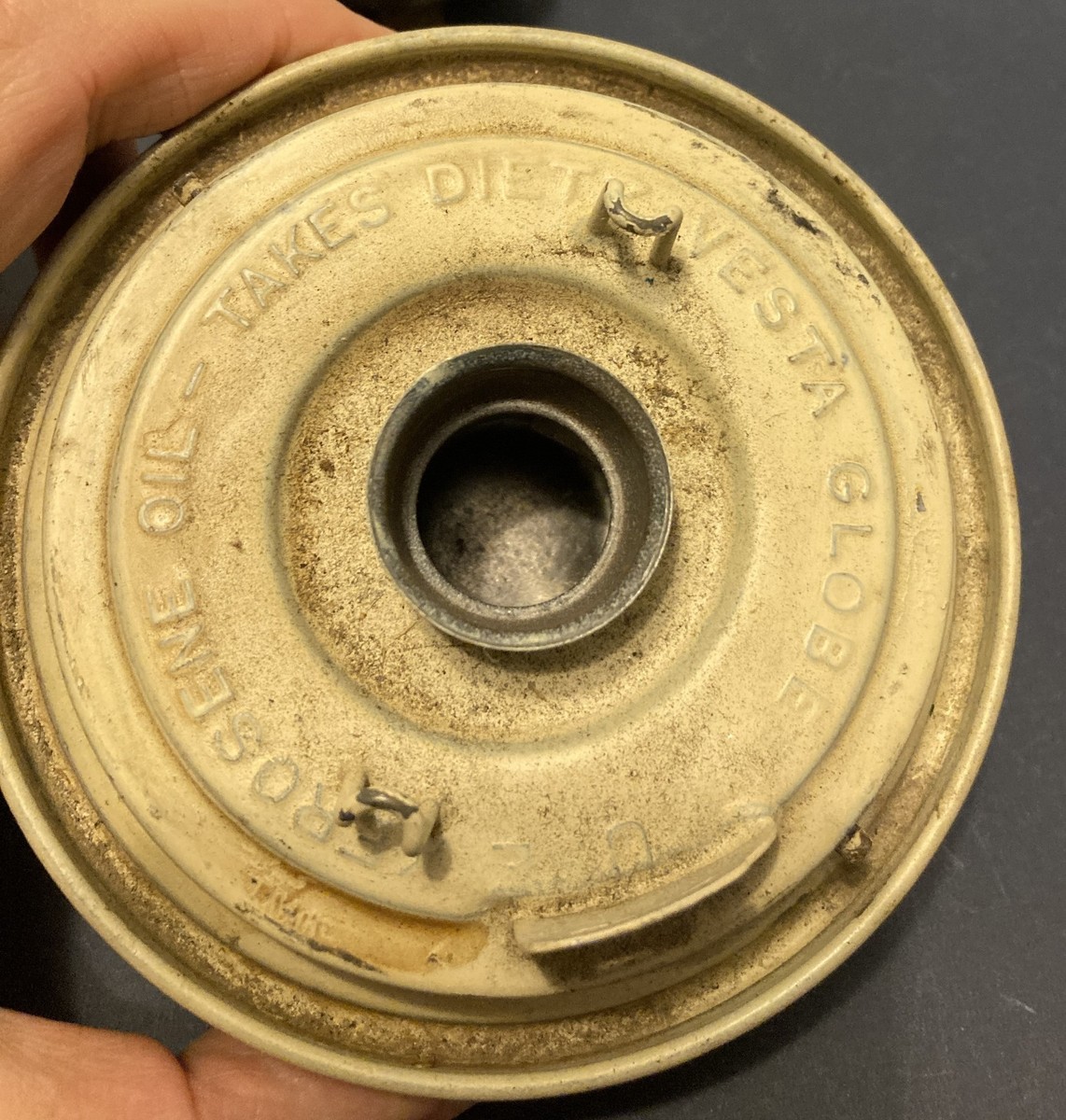 Vintage Dietz Vesta Railroad Lantern Burner and Fount | eBay