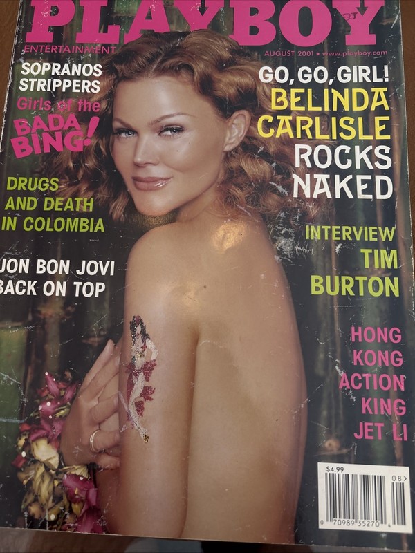 Playboy Magazine August 2001