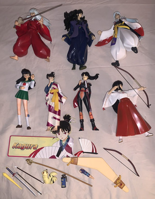 Lot of  7  Toynami  Female Action Figures  with  Accessories