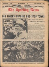 SPORTING NEWS 1/15 1966 Packers; Blefary; Doc Cramer; Torborg; Kubek &c