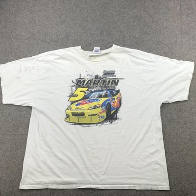 Mark Martin Shirt Mens 4XL Chase Authentics NASCAR Racing Kelloggs Y2K VTG*