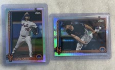 Clay Holmes Ryan Helsley Refractor Lot Mets Topps Chrome