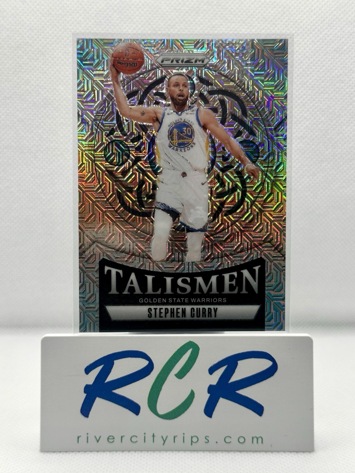 Stephen Curry - 2024 Panini Prizm - Mojo Talismen /25 - Warriors