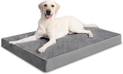 Orthopedic Dog Beds Large Sized Dog Waterproof Lining with Removable Washable Co
