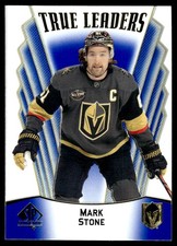 2021-22 SP Authentic True Leaders Blue Mark Stone #TL-18