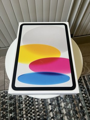 *NUR VERPACKUNG* Apple iPad 10. Gen 10,9'' silber 64GB mit allem Zubehör