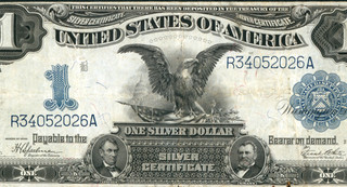 $1 1899 (( BLACK EAGLE )) Silver Certificate PAPER CURRENCY AUCTIONS