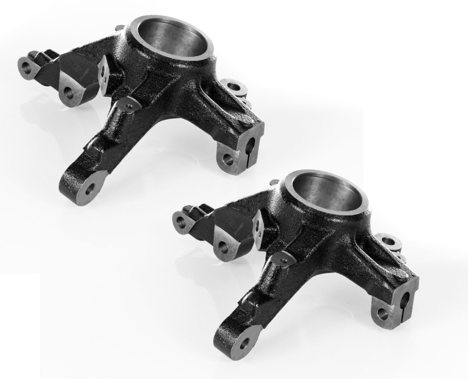 2x Steering Knucles Front Right Left for OPEL CORSA D 1.3CDTI/1.6/1.7 2006-2014