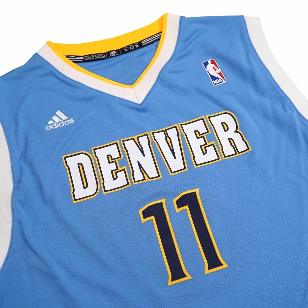 Chris Andersen Denver Nuggets NBA adidas Away Blue Youth Jersey | eBay