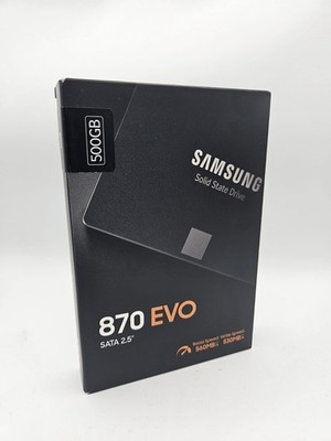 Samsung 870 EVO 500GB SATA III 2,5 Zoll SSD 560 MB/s - MZ-77E500B - 19% MwSt