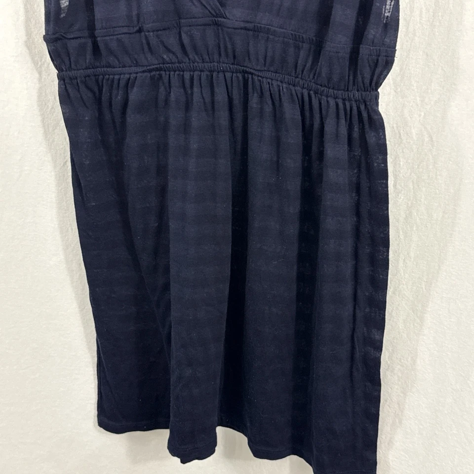 Traje de baño Merona para mujer talla mediana azul marino encubrimiento Foto 3 de 4