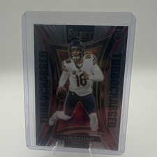 Panini Select Turbocharged Caleb Williams Rookie Insert #11 Bears NFL