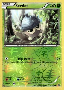 Seedot Common Reverse Holo Next Destinies 2/99 Pokémon TCG