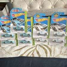 Hot Wheels HW Workshop Mazda RX-7 Lot Blue White 2015 1:64 Diecast Unopened