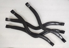 Lot 15 x 1 Leather Empty Channel Browband All Sizes  Shapes 6, 8  10 MM .