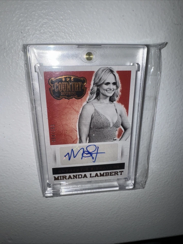 Miranda Lambert AutoPanini Country Music Autograph Americana 094/163 - Image 4 of 4