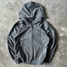 CHROME HEARTS ZIP UP GREY HOODIE