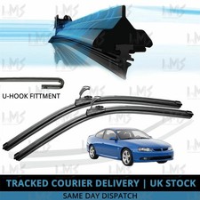 For Vauxhall Monaro 04-07 Front Windscreen 22" 20" Flat Aero Wiper Blades Set