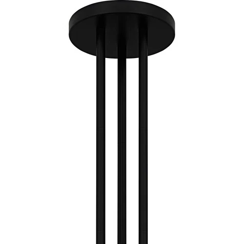 Matte Black  Chandelier from the Winsland Collection - Picture 6 of 6