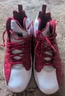Jordan Air Jumpman Team 2 Gym Red/White Mid-Top Basketball Sneaker 819175-601