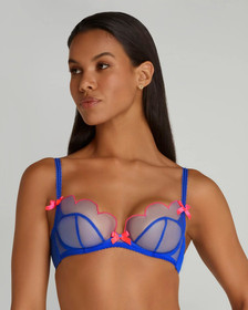 Agent Provocateur Lorna (Blue & Neon Pink) - Various Pieces