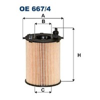 ÖLfilter FüR Peugeot 208 CA CC CR 1.6 12 Bis 19 Filtron Original 3646431
