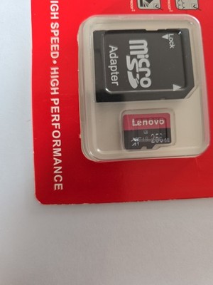 Lenovo MicroSD-Karte 256 GB. Neu Ovp Versiegelt 