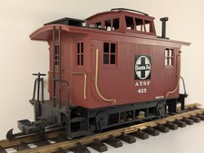 Bachmann G Scale Santa Fe ATSF 425 Bobber Caboose – Mixed Couplers