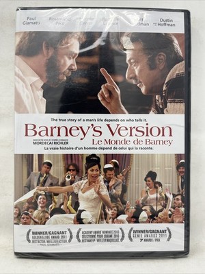 Barneys Version (DVD, 2011, Canadian) NEW