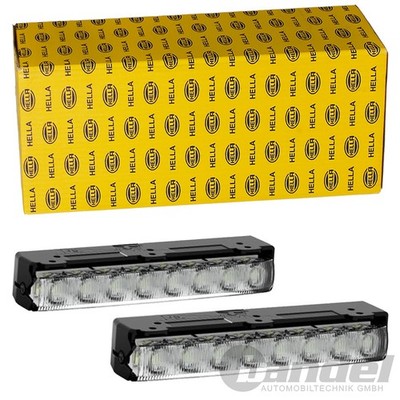 HELLA TAGFAHRLEUCHTENSATZ TAGFAHRLICHT TFL LED 12V 2PT 980 860-801