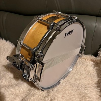 Pearl Free Floating Maple Fiberglass 14x5 Snare Drum 1st Gen Hex Posts MIJ Rare