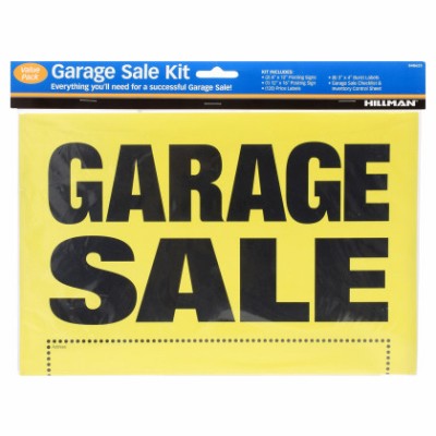 5 Pack - Garage Sale Kit -848623