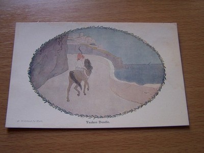 Wellebeek le Mair Vintage Postkarte Yankee Doodle Kinderreime