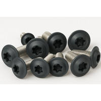 Vite A Testa Cilindrica Flangia Tx Acciaio Inox A2 ISO7380-2 | M4-M8 RAL7016 Antracite