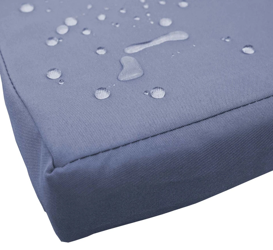 Poly-Rattan Sitzbank mit Tisch HWC-E24, Gartenmöbel Balkonset Sitzgruppe, 132cm - Bild 4 von 4