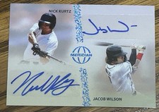 Nick Kurtz/Jacob Wilson Dual Autograph 03/10  #MM-NKJW Pulse Meridian