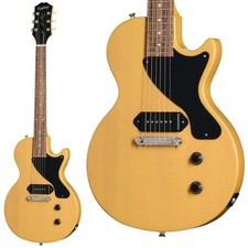 Epiphone Les Paul Junior TV Giallo P-90 Chitarra Elettrica con Borsa Gig dal Giappone