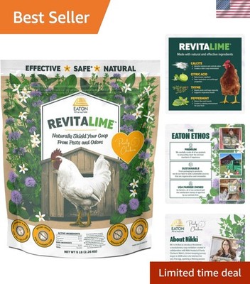 Revitalime   Coop Care Made Easy- All-Natural Coop Freshener, Odor Eliminator...